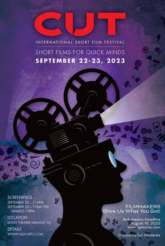 Filmmakers! Show us what you got!Submission deadline August 15th. Submission  http://filmfreeway.com/cutfestival