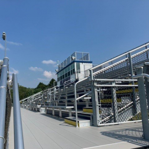 Another ball field sound system,  this time partnering with JD Sound and Video for Clayton, NJ  High School, Haupt Field, Home of the Clippers.